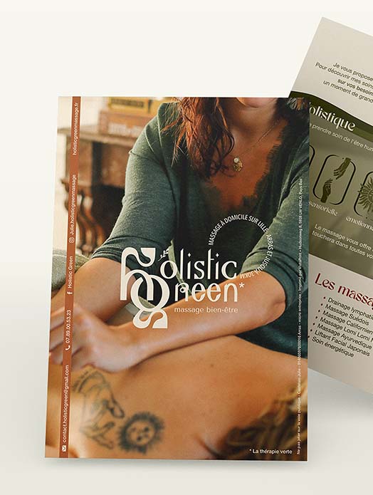 Flyer Holistic Green 