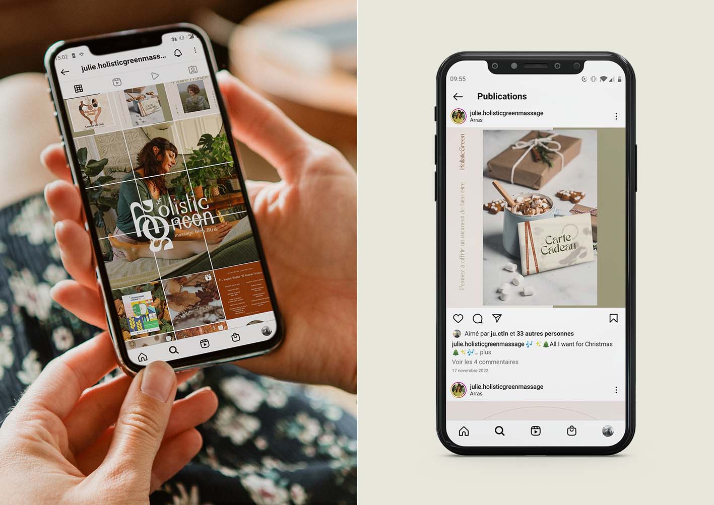 PORTFOLIO_MOBILE_HOLISTIC_GREEN Instagram Holistic Green